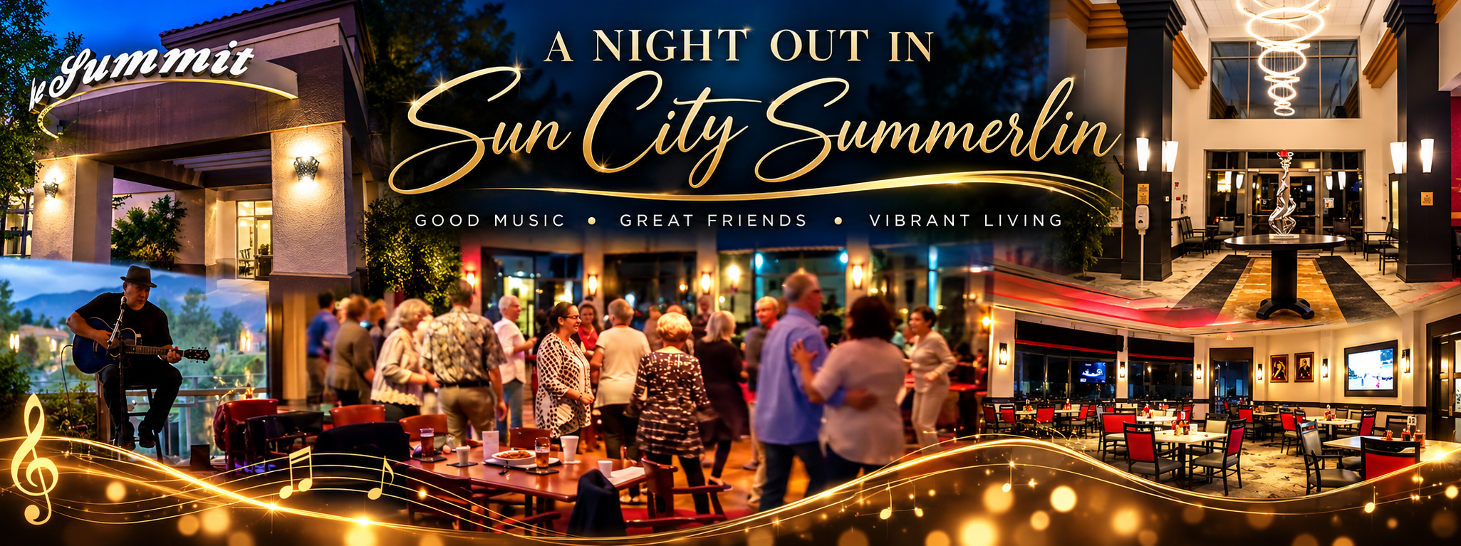 A night out at the Summit